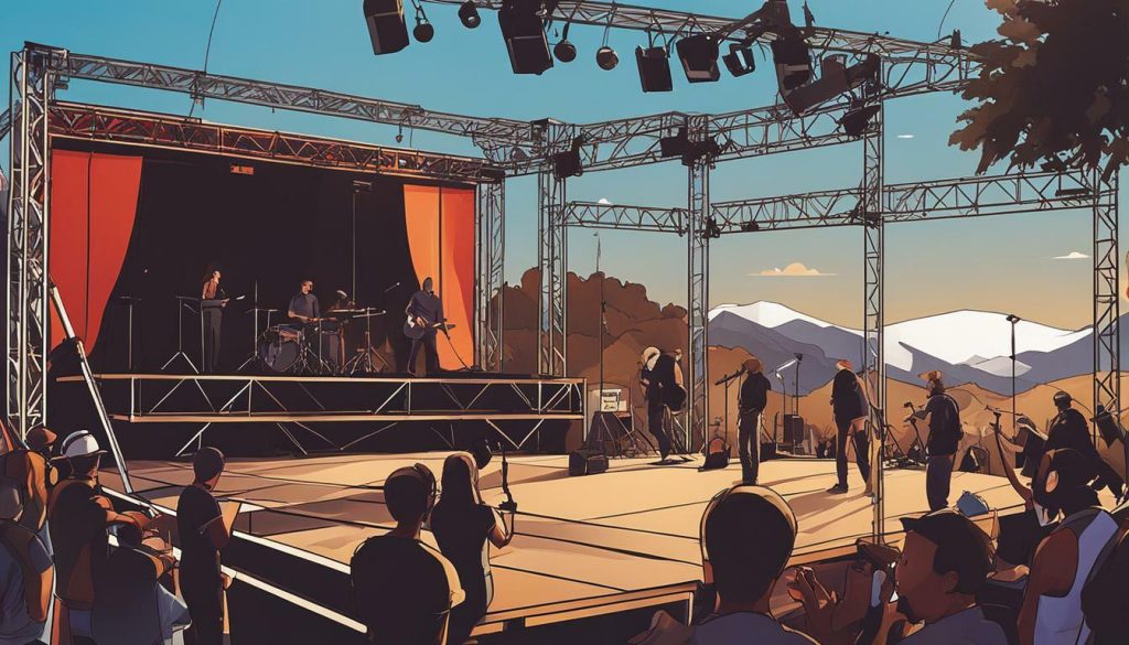 portable stage systems