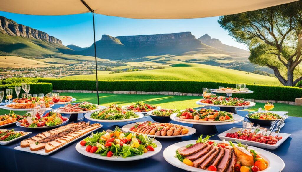 Al Fresco Catering services in South Africa